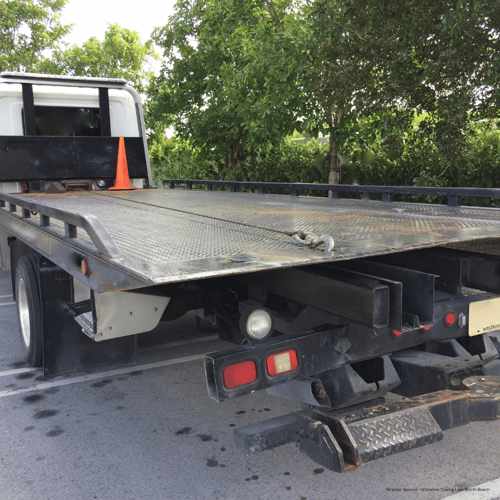 Wrecker Service - Shoreline Towing Lake Worth Beach